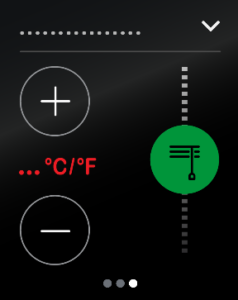 1 ekran KNX: 2 funkcje - zadawanie temperatury i regulacja żaluzji