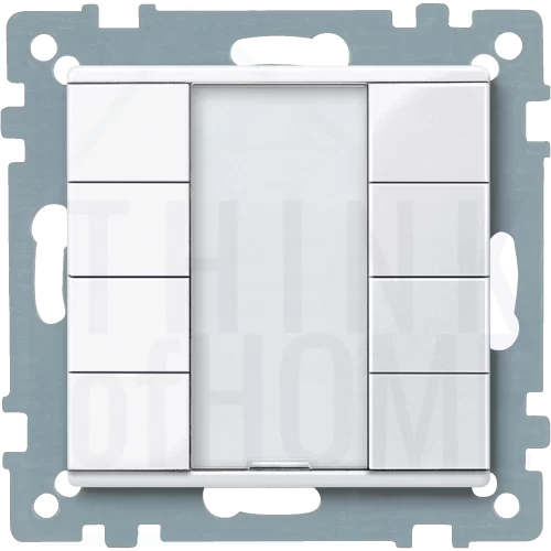 MTN617425 - przycisk 4-krotny M-Plan Plus biały aktywny