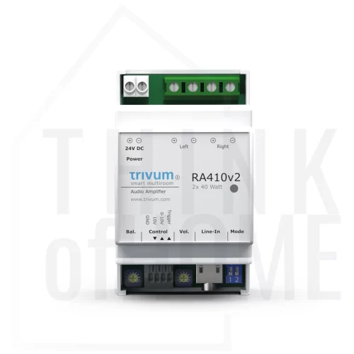 trivum smart multiroom - front wzmacniacza 500056 RA410v2